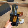 Rasteira Azzem Flat H Detalhe Dourado 352FE
