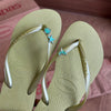 Havaianas Slim + Pin Concha, Estrela e Sereia