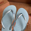 Havaianas Slim + Pin Concha, Estrela e Sereia