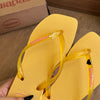 Havaianas Slim Square Logo Pop + Pin Banana e Coração Preto