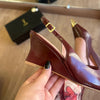 Scarpin Vizzano Slingback Bico Dourado 1483.206