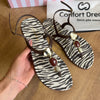 Sandália Confort Dream Animal Print CD174