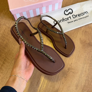 Sandália Flat Confort Dream CD180