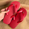 Havaianas Top + Pin Cereja Cristal