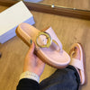 Sandália Flat Azzem Fivela Meia Lua 457
