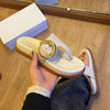Sandália Flat Azzem Fivela Meia Lua 457