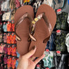 Havaianas Top + Pin Tartaruga + Pin Concha e Estrela do Mar