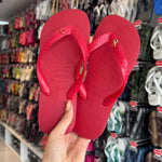 Havaianas Top + Pin Cereja e Ponto de luz Vermelho