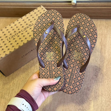 Chinelo Cravo e Canella Monograma 3375.3600CC