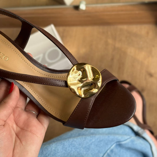 Sandália Arezzo Detalhe Floral A100551294000
