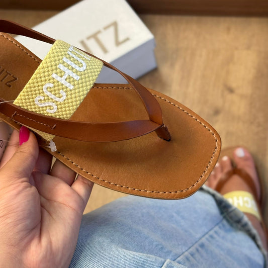 Sandália Rasteira de Dedo Schutz S208890140