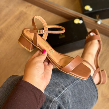 Sandália Vizzano Rasteiro Salto Bloco 6454.111