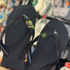 Havaianas Top + Pin Tucano, Coqueiro e Brasil