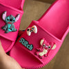 Chinelo Slide Nuvem EVA + Charms Stitch