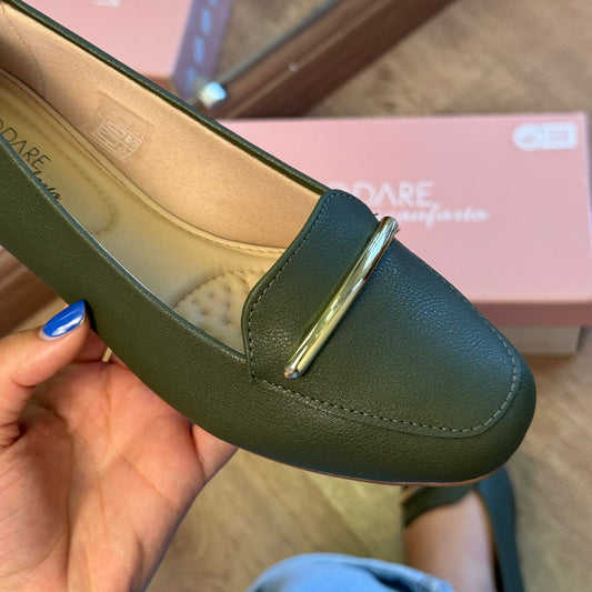 Sapatilha Modare Detalhe Dourado 7016.484