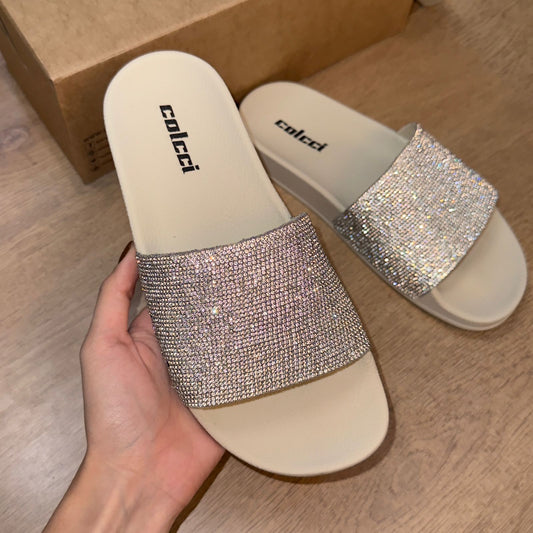 Slide Colcci Bianca Strass 158.01.02111