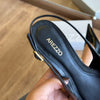 Scarpin Arezzo Camurça Salto Kitten Slingback A138550002