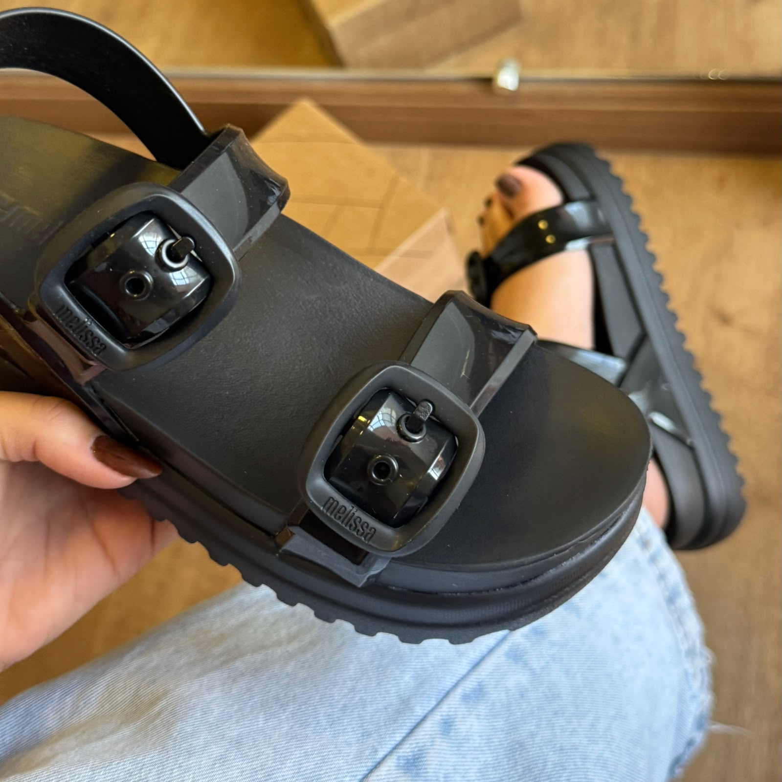 Melissa Cozy Sandal Platform 38077 – Armazém dos Chinelos
