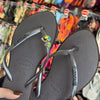 Havaianas Slim Point + Pin Tucano e Coqueiro