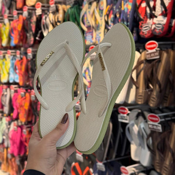 Havaianas Slim Point Lançamento - Verde mandacaru