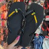 Havaianas Slim Square + Pin Frutas + Placa Logo