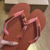 Havaianas Top + Placa Logo + Pin Tartaruga + Pin Âncora + Pin Coração