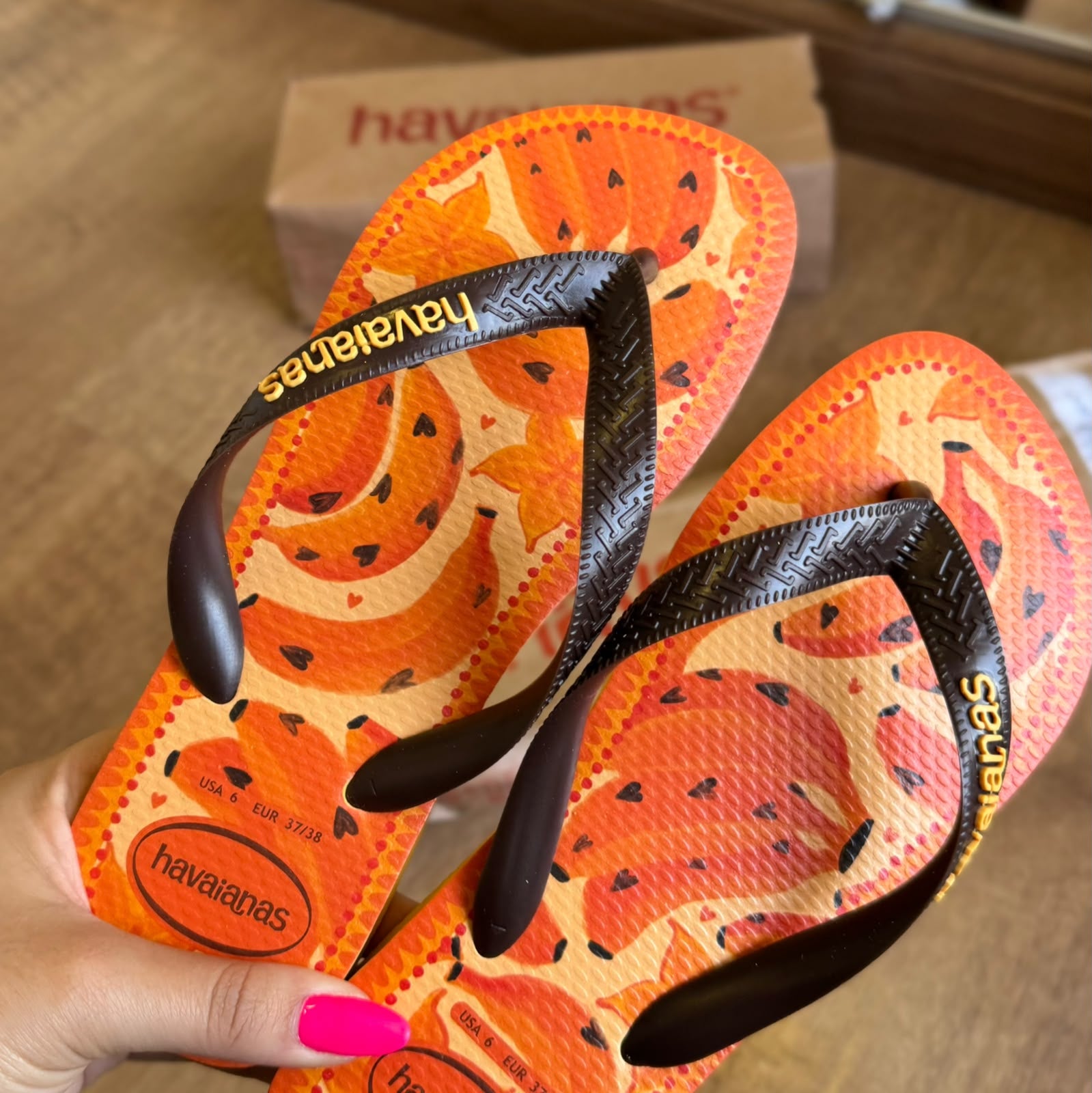 Havaianas Top Frresh Mood FC - Amarelo Caja