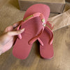 Havaianas Top + Placa Logo Dourada + Pin Estrela E Concha