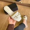 Sandália Azzem Flat Detalhe Tramado ME2720