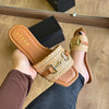 Sandália Azzem Flat Detalhe Tramado ME2720