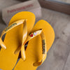 Havaianas Top + Placa Logo Dourada + Pin Cereja e Coração