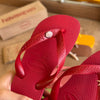 Havaianas Top + Pin Concha E Estrela Marinha