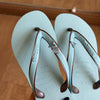 Havaianas Aura Glossy + Pin Estrela, Concha e Sereia