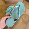 Havaianas Aura + Pin Ponto de Luz e Olho Grego Rosa