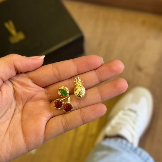 Conjunto de Berloques Frutas para Tênis