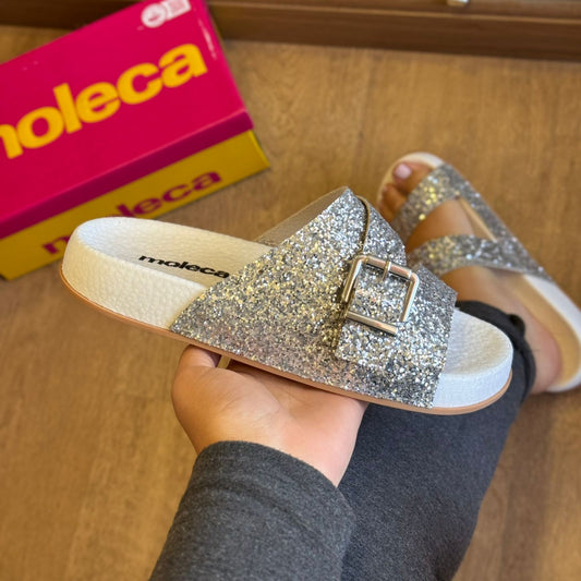 Sandália Moleca Brilho Eterno 5538.104