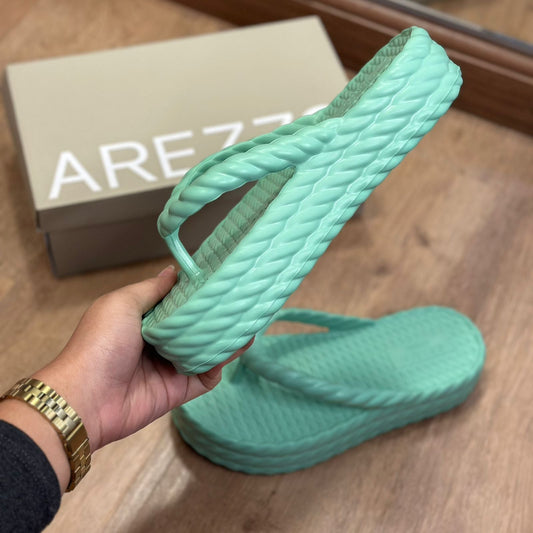 Sandália Arezzo Flatform Marrocos Mid Z190830001