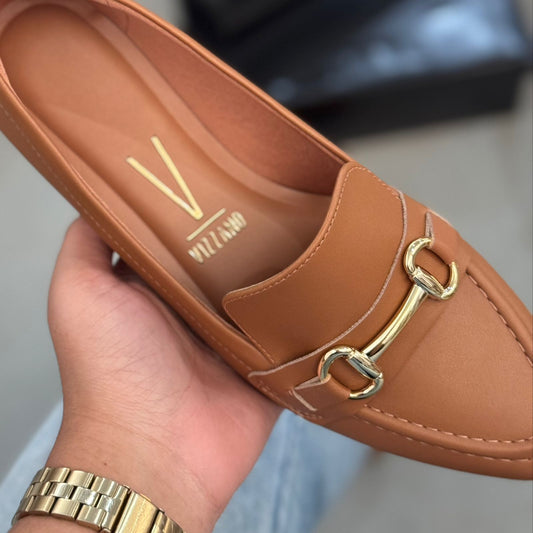 Mocassim Vizzano Detalhe Dourado Lisa 1351.106