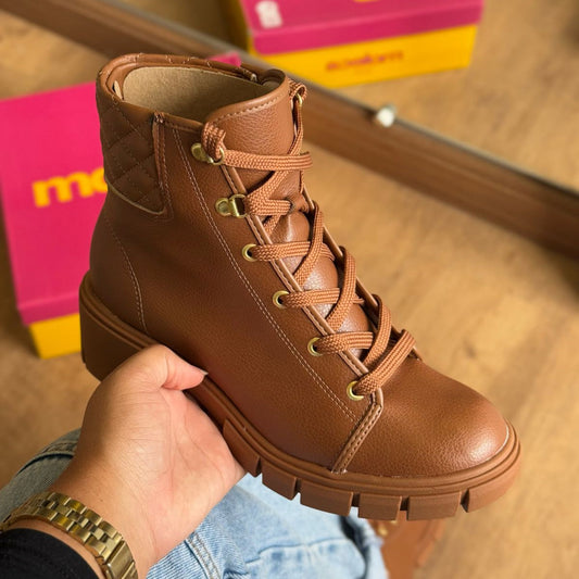 Bota Coturno Moleca Salto Bloco Tratorado 5338.212