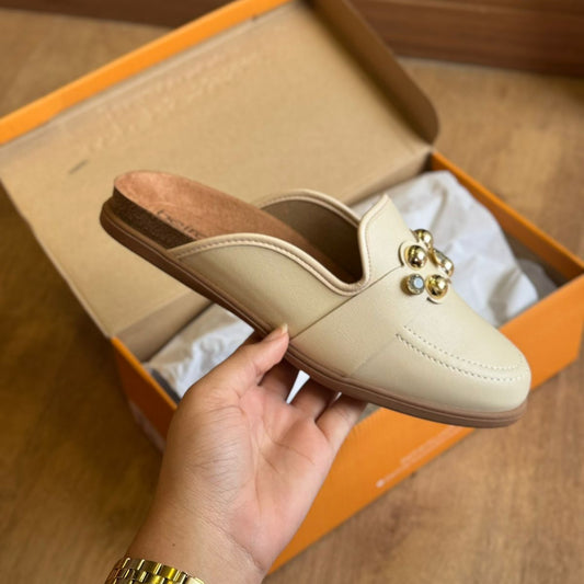 Mule Beira Rio Detalhe Dourado em Circulo 4317.106