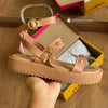Sandália Moleca Detalhes de Pedrinhas 5489.120