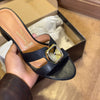 Sandália Vizzano Salto Bloco Detalhe Quadrado Dourado 6291.1187