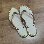 Havaianas Slim Point + Pin Tartaruga e Estrela do Mar + Pontos de Luz