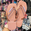 Havaianas Slim Square (Rosa Crocus) + Placa Logo