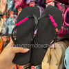 Havaianas Slim Square + Pingente Placa Logo, Borboleta e nome (Yasmin)