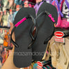 Havaianas Slim Square + Pingente Placa Logo, Borboleta e Nome (Erika)